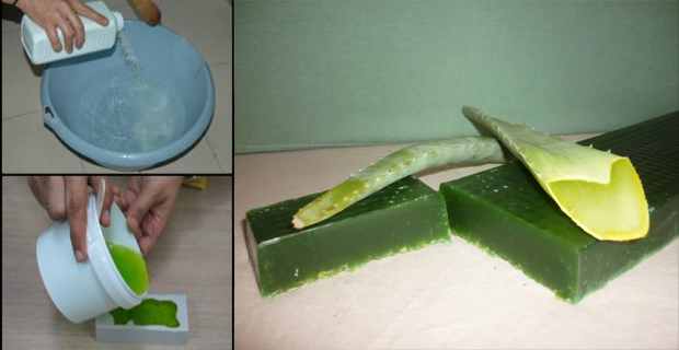 jabón de aloe vera