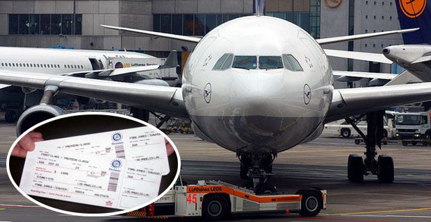 billete de avión