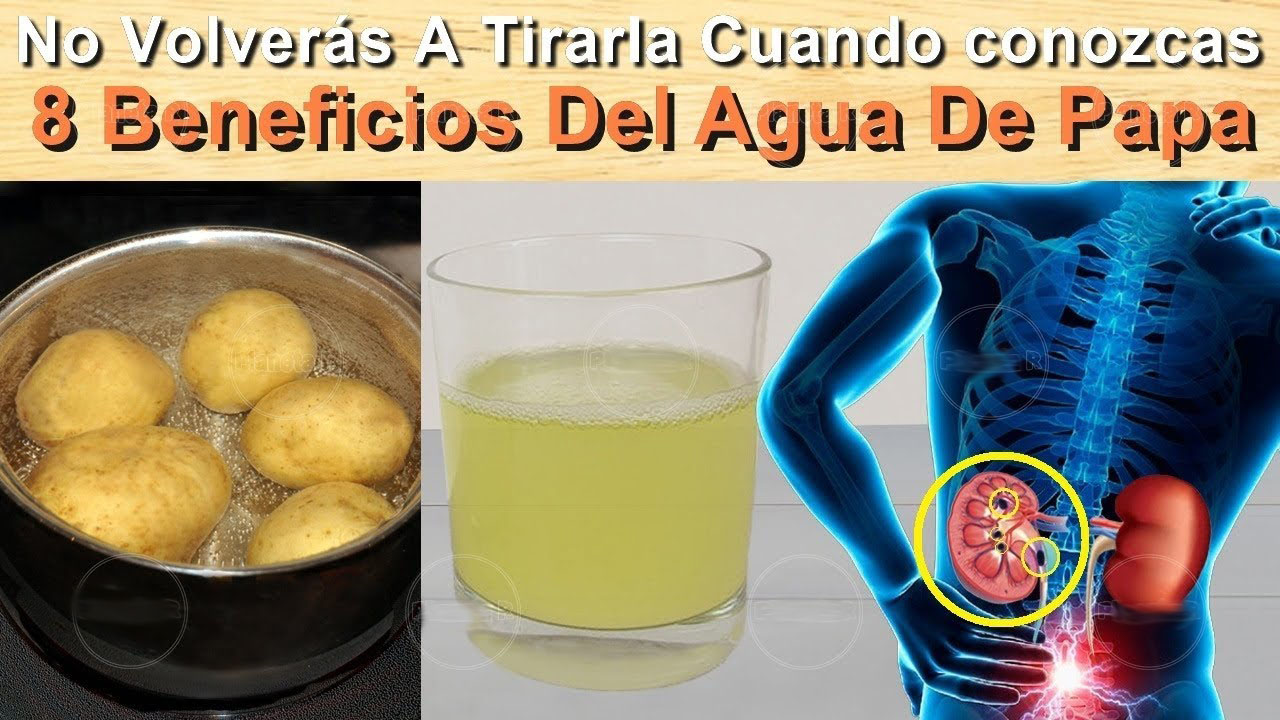 Beneficios del Agua de Papa Para Tu Salud , NO Volverás a Tirarla